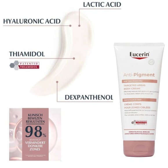Eucerin Anti-Pigment Body Cream 200ml (6.76floz) - Picture 2 of 3